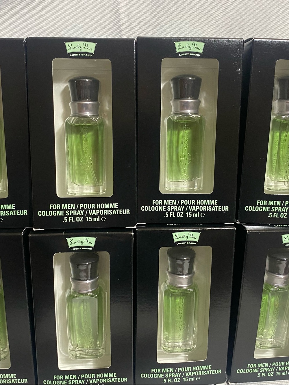 Lucky Brand Lucky You Cologne Spray - Green Bottle with Black Cap